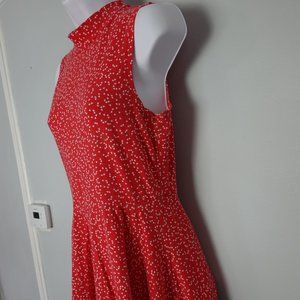 Kimchi Blue Fit&Flare Red Heart Mini Skater Dress